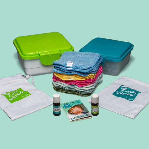 Reusable Baby Wipes Kit - PREMIUM All-In-One Kit