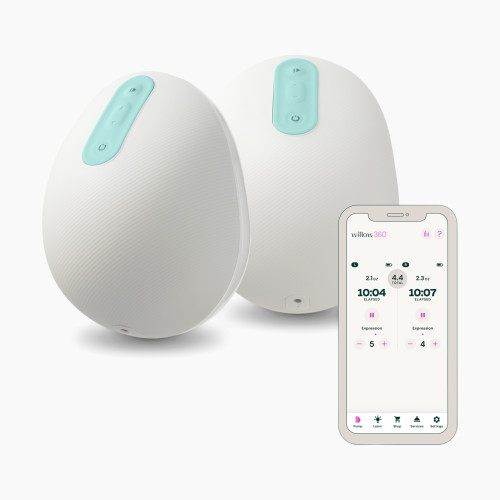 Willow 360 Leak-Proof, Wearable Hands-Free, Double Electric Breast Pump