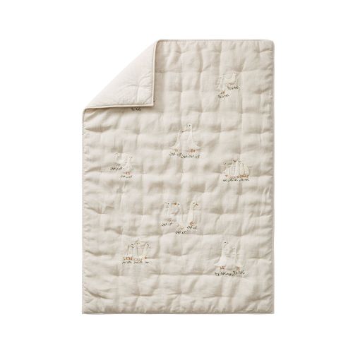 Darby Duckling Baby Quilt | Pottery Barn Kids