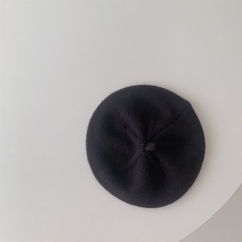 Baby Toddler Solid Color Knitted Beret