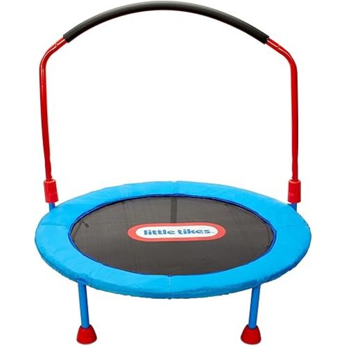 Little Tikes Light-Up 3-foot Trampoline with Folding Handle for Kids Ages 3 to 6