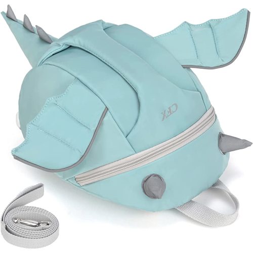 Toddler Backpack Leash, Anti Lost Toddler Leash with Safety Handle, Attractive Toddler Leashes Ages 2-4(Dinosaur)