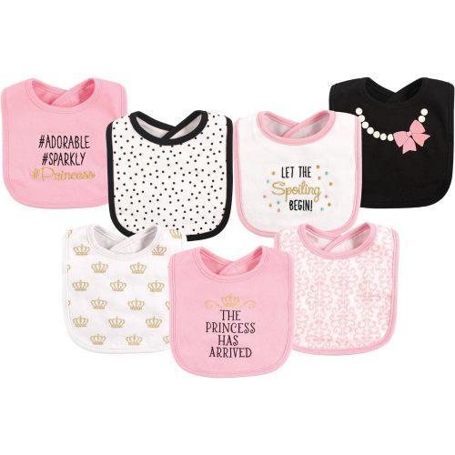 Hudson Baby Unisex BabyCotton Bibs