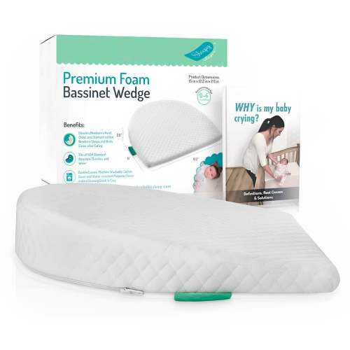 Crib Baby Wedge Pillow, Anti Acid Reflux Pillow for Infant