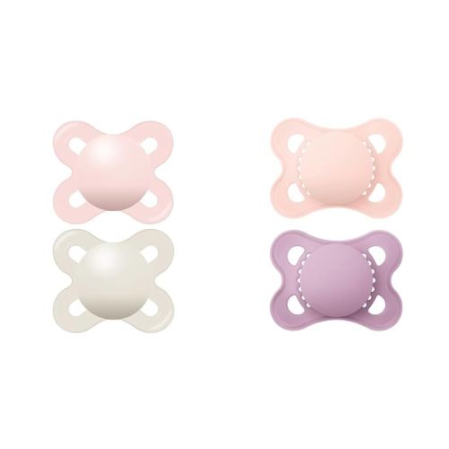 MAM Original Start Matte Newborn Baby Pacifier, Best Pacifier for Breastfed Babies, Sterilizer Case & Original Matte Baby Pacifier, Nipple Shape Helps Promote Healthy Oral Development