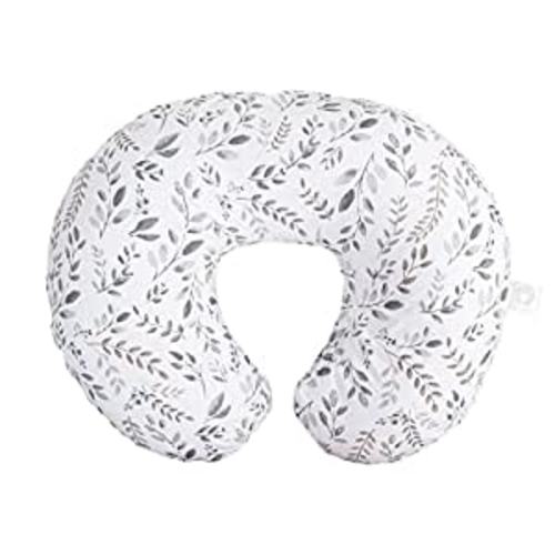 Amazon.com : Boppy Nursing Pillow Original Support, Gray Taupe Leaves, Ergonomic Nursing Essentials for Bottle and Breastfeeding, Firm Fiber Fill, with Removable Nursing Pillow Cover, Machine Washable : Baby