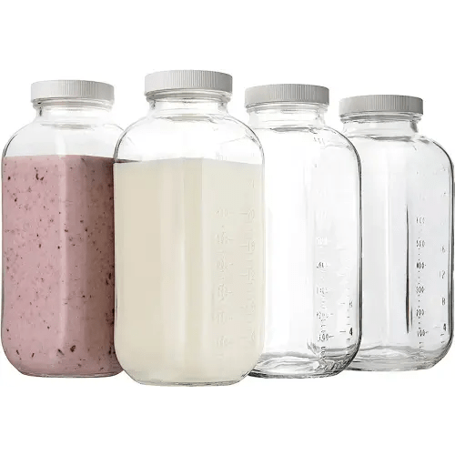 HOOJO Refrigerator Organizer Bins - 4pcs Clear Plastic Bins for Fridge,  Kitchen Cabinet, Pantry Organization, ideal BPA Free Freezer Organizers for  Storing Breast milk Storage Bags, 14.5 Long-Narrow