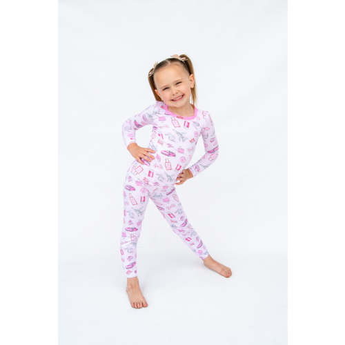 Pink Jetset Full Length Set -12mo