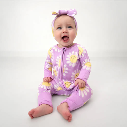 Flower Power Zippy - Little Sleepies