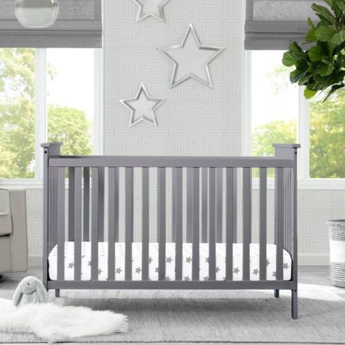 Delta Children Adley 3-in-1 Convertible Crib - Bianca White