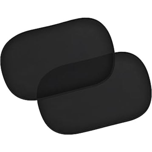 EcoNour Car Side Window Shades for Baby | Medium - 2 Pack Car Side Window Sunshade for Kids | Automotive Sun Protection Baby from UV and Sun Glare | Car Baby Accessories (20"x12")