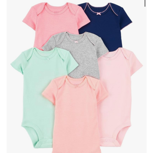 Simple Joys by Carter's Baby Girls' 6-Pack Sleeveless Bodysuit