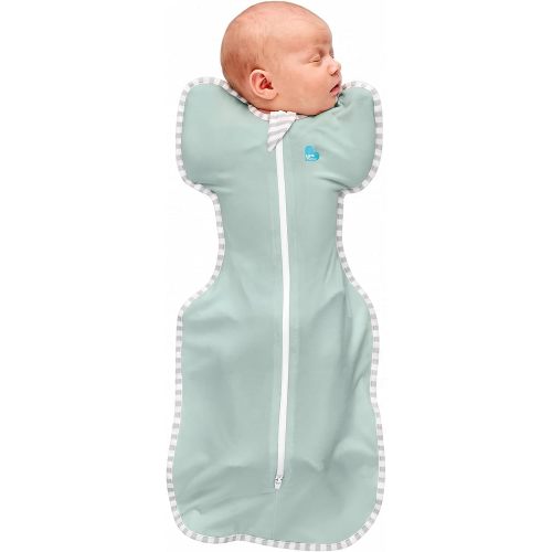 Love to Dream Swaddle, Baby Sleep Sack, Swaddle Up Self-Soothing Swaddles for Newborns, Get Longer Nap, Secure Fit Helps Calm Startle Reflex, Lite 0.2 Tog Sleep Sack, 5-8.5 lbs, Olive