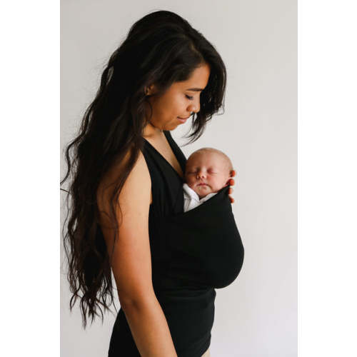 Lalabu Soothe Shirt | Newborn Baby Carrier Shirt for Mom | No-Wrap Baby Wearing Shirt from Makers of The Lalabu Dad Shirt | Skin to Skin Top for Mom and Baby