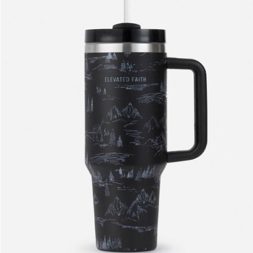 Mountainscape 40 oz Tumbler | Elevated Faith