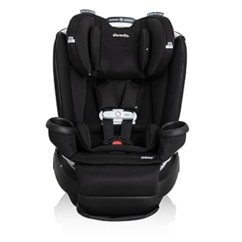Evenflo Gold Revolve360 Extend All-in-One Rotational Car Seat with SensorSafe (Onyx Black)