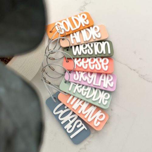 Acrylic Bag Tag for Stroller