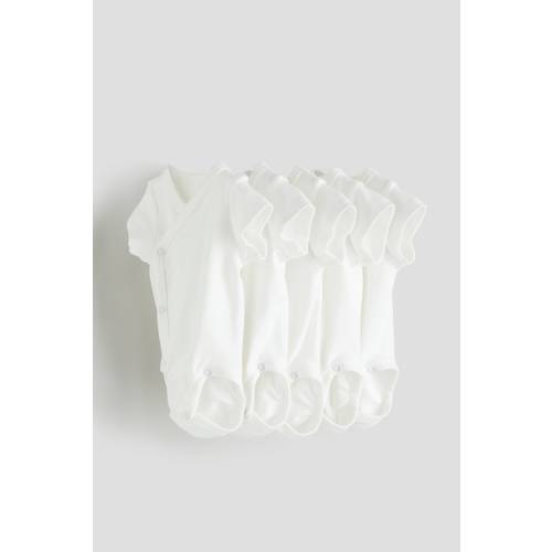 5-PACK WRAPOVER BODYSUITS
