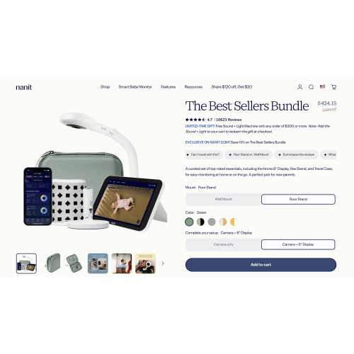 Nanit Best Sellers Bundle