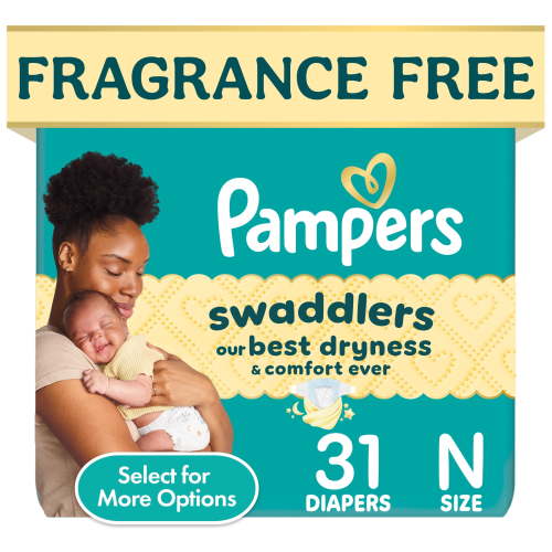 Pampers, Diapers, Newborn, 31 ct, KeepDry LeakGuard