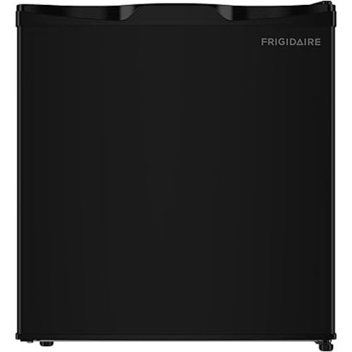 Frigidaire EFR115 Mini Refrigerator - Energy Saving - CFC Free - Slide Out Shelves - Ideal for for Dorm, Office, RV, Garage, Apartment - 1.6 Cubic Feet, Black