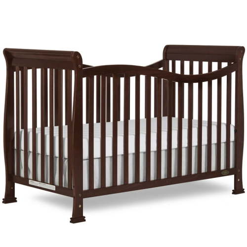 Dream On Me Violet 7-in-1 Convertible Crib Espresso