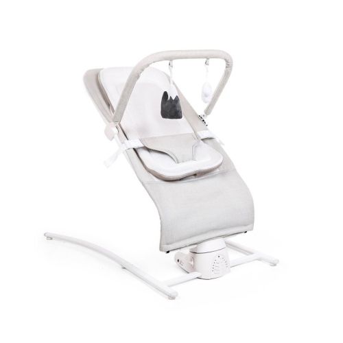 Baby Delight Alpine Wave Deluxe Bouncer With Motion - Driftwood Gray