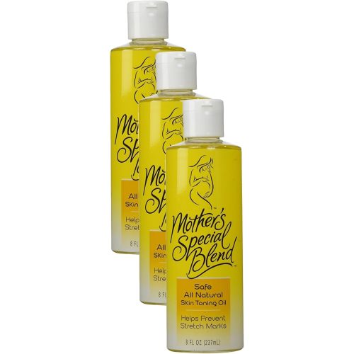Mother's Special Blend All Natural Skin Toning Oil, 8-Ounce (Pack of 3)