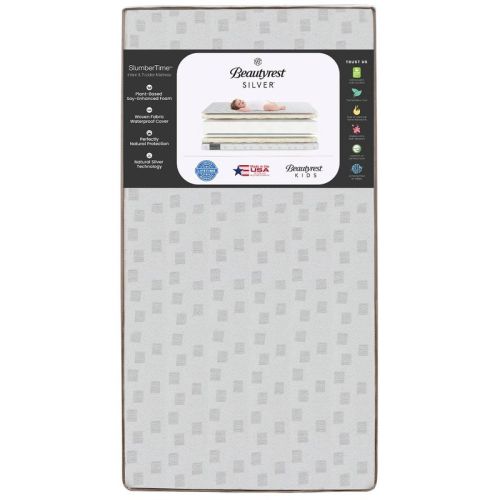 Beautyrest Silver Slumbertime Crib and Toddler Mattress