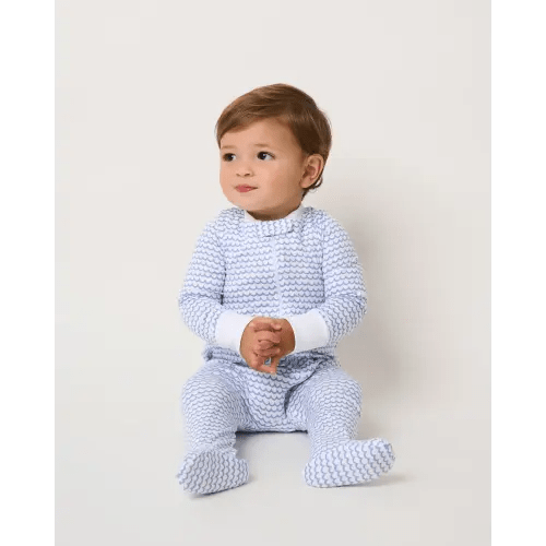 Baby's Pima Romper in La Mer