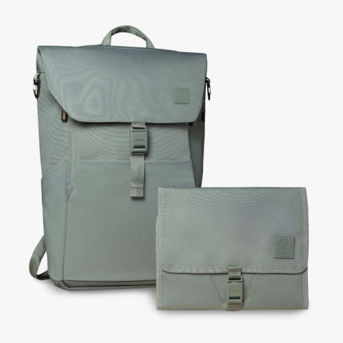 Everyday Diaper Backpack & Changing Wallet Bundle / Outdoorsy Sage