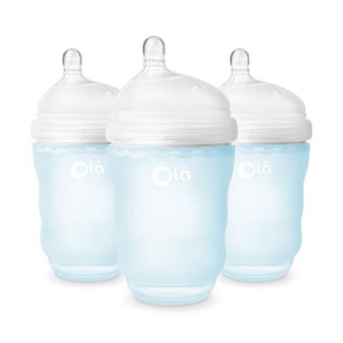 Olababy Gentle Bottle - Sky 8oz (3pk)
