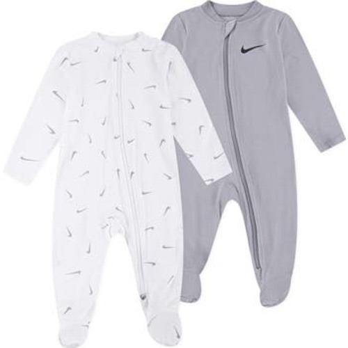 Essential 2-Pack Zip Footies, 0-3M