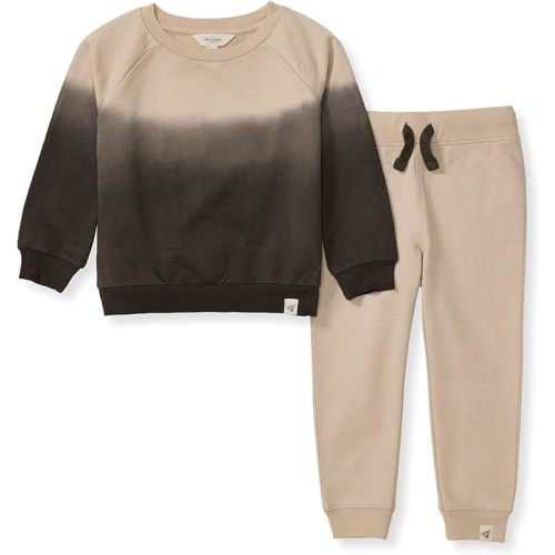Burt's Bees Baby baby Shirt and Pant Set, Top & Bottom Outfit Bundle, 100% Organic Cotton