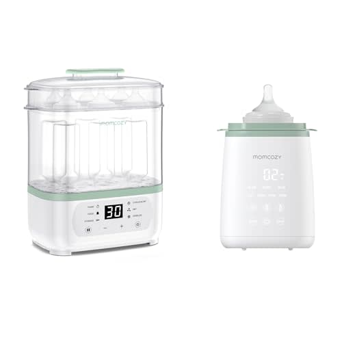 Momcozy Sterilizer and Dryer & Momcozy Bottle Warmer