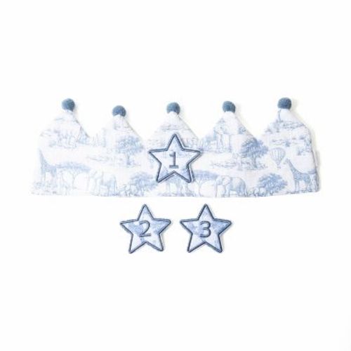 Picolette by Olivia Culpo Birthday Crown Photo Prop - Blue