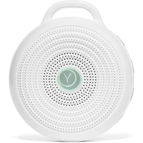 Yogasleep Rohm Portable White Noise Sound Machine, 3 Soothing Natural Sounds with Volume Control, Sleep Therapy For Adults, Kids & Baby, Noise Cancelling for Office Privacy & Meditation, Registry Gift