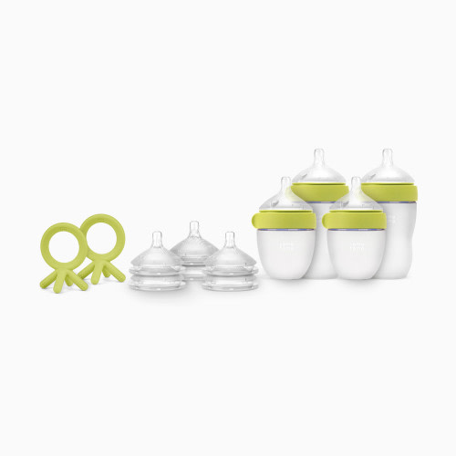 Comotomo Newborn Starter Set (12 Piece Set) - Green