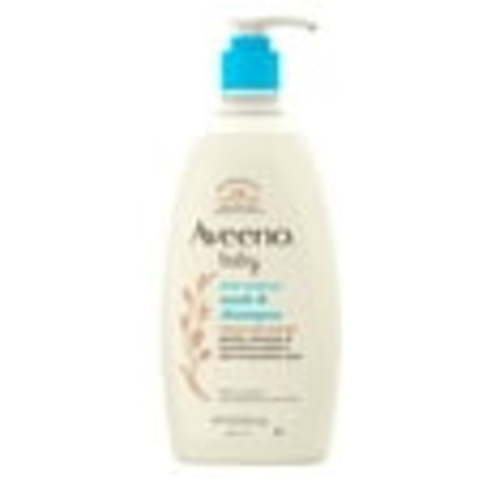 Aveeno Baby Daily Moisture Bath Body Wash & Shampoo, Liquid Soap, Oat Extract, 18 fl oz - Walmart.com
