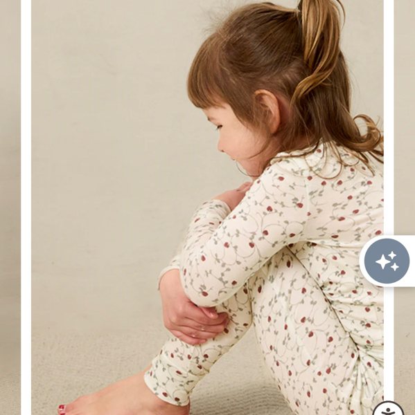 Strawberry Toddler Sleep Set