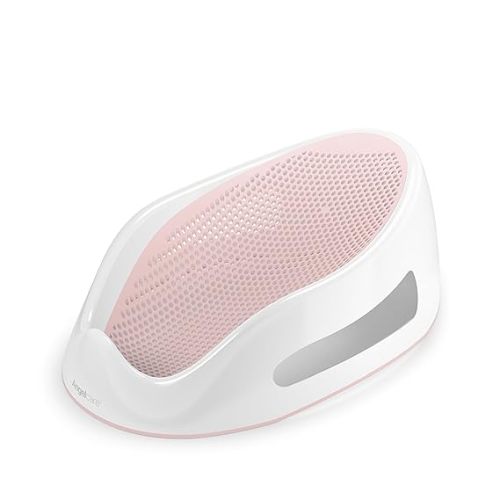 Angelcare Baby Bath Support (Pink) | Ideal for Babies Less than 6 Months Old - 1 Count (Pack of 1)
