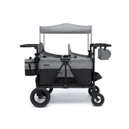 Jeep Wrangler Deluxe 4 Seater Stroller Wagon with Cooler Bag