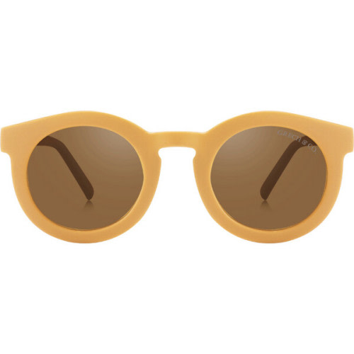 Baby Classic Sustainable Polarized Sunglasses, Buckwheat - GRECH & CO. | Maisonette