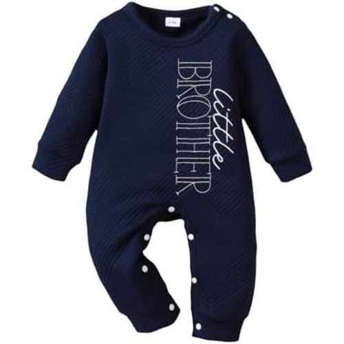 Newborn Baby Boy Romper Long Sleeve Outfits Jumpsuit Clothes Bodysuit One-Piece Romper