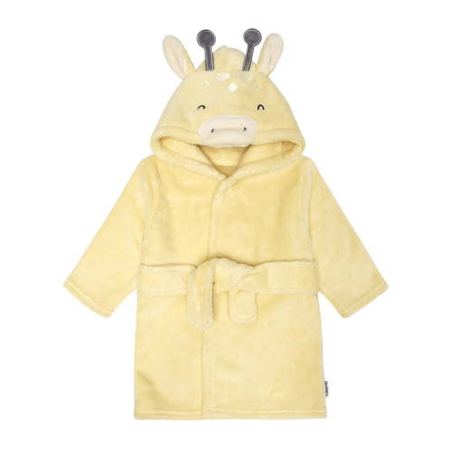 Gerber Baby Neutral Robe, Yellow Giraffe