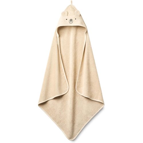 Baby Hooded Towel – Organic Cotton Baby Bath Towels, 32" x 32" Super-Soft and Absorbent Baby Towels for Newborn 2-Pack (Fog/Roman Green)