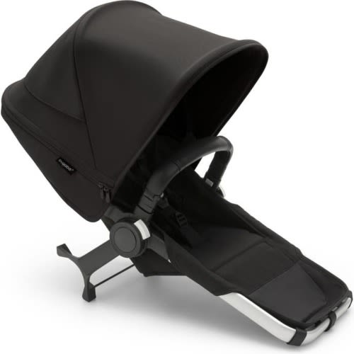 Bugaboo Donkey 5 Duo Extension Set, Alu/Midnight Black-Midnight Bl