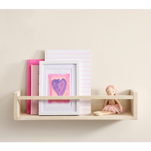 Biscotti Wood And Acrylic Shelving (24")