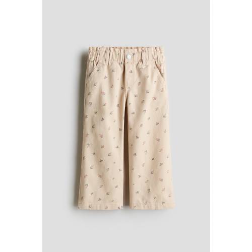 WIDE LEG PAPER-BAG JEANS