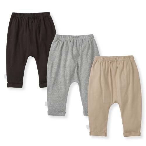 Solid Organic Cotton Baby Pants 3 Pack - Ash – Burt's Bees Baby